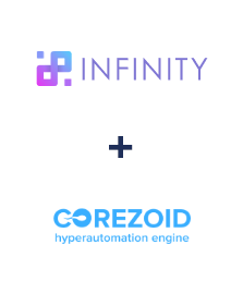 Integration of Infinity and Corezoid