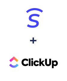 Integration of stepFORM and ClickUp