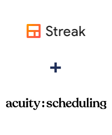 Integration of Streak and Acuity Scheduling