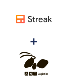 Integration of Streak and ANT-Logistics