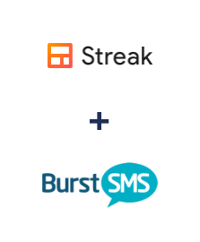 Integration of Streak and Burst SMS