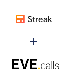 Integration of Streak and Evecalls