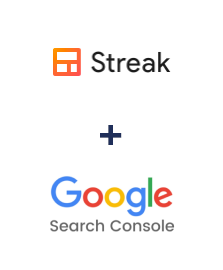 Integration of Streak and Google Search Console