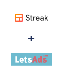 Integration of Streak and LetsAds