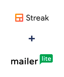 Integration of Streak and MailerLite