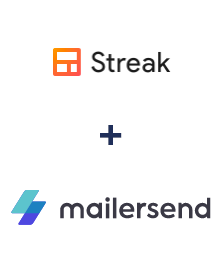 Integration of Streak and MailerSend