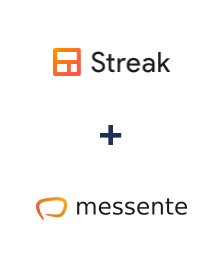 Integration of Streak and Messente