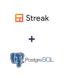 Integration of Streak and PostgreSQL