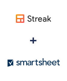 Integration of Streak and Smartsheet
