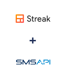 Integration of Streak and SMSAPI