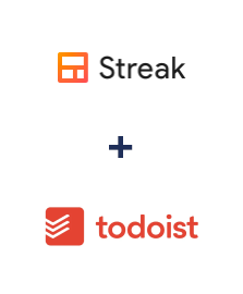 Integration of Streak and Todoist