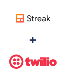 Integration of Streak and Twilio