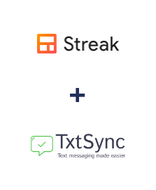 Integration of Streak and TxtSync