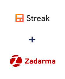 Integration of Streak and Zadarma