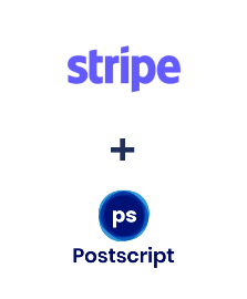Integration of Stripe and Postscript