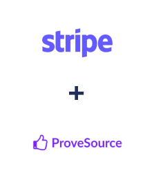 Integration of Stripe and ProveSource