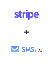 Integration of Stripe and SMS.to