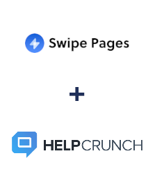 Integration of Swipe Pages and HelpCrunch