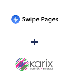 Integration of Swipe Pages and Karix