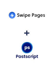 Integration of Swipe Pages and Postscript