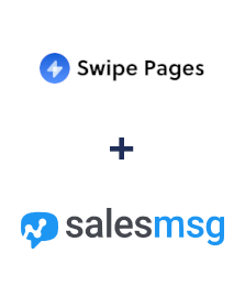Integration of Swipe Pages and Salesmsg