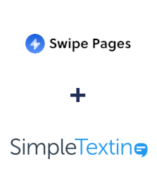 Integration of Swipe Pages and SimpleTexting