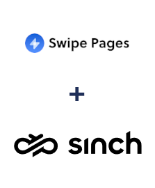 Integration of Swipe Pages and Sinch