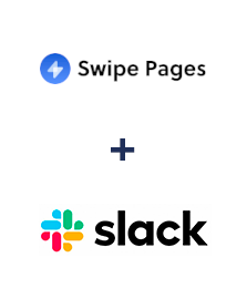 Integration of Swipe Pages and Slack