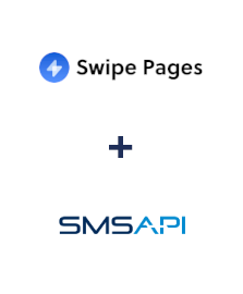 Integration of Swipe Pages and SMSAPI