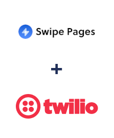 Integration of Swipe Pages and Twilio