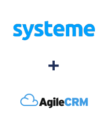 Integration of Systeme.io and Agile CRM