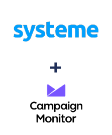 Integration of Systeme.io and Campaign Monitor
