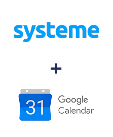 Integration of Systeme.io and Google Calendar