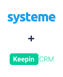 Integration of Systeme.io and KeepinCRM