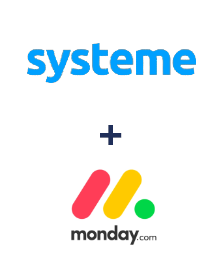 Integration of Systeme.io and Monday.com