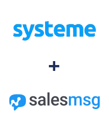 Integration of Systeme.io and Salesmsg