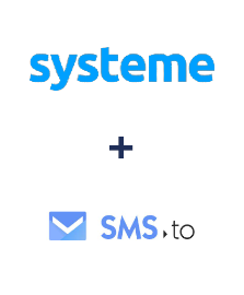 Integration of Systeme.io and SMS.to