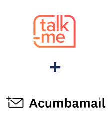 Integration of Talk-me and Acumbamail Integration of Talk-me and Acumbamail