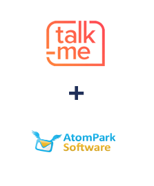 Integration of Talk-me and AtomPark