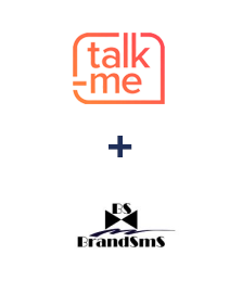 Integration of Talk-me and BrandSMS 