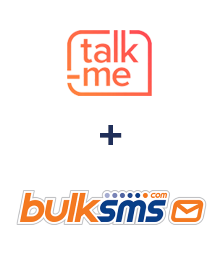 Integration of Talk-me and BulkSMS