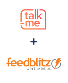 Integration of Talk-me and FeedBlitz