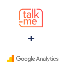 Integration of Talk-me and Google Analytics