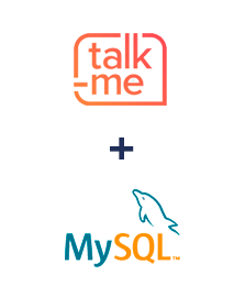 Integration of Talk-me and MySQL