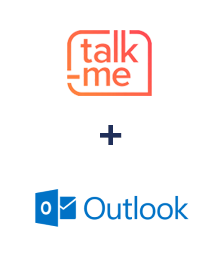 Integration of Talk-me and Microsoft Outlook