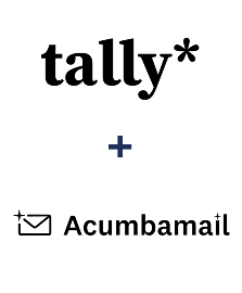 Integration of Tally and Acumbamail