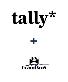 Integration of Tally and BrandSMS 