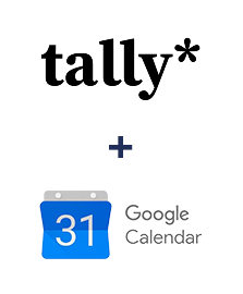 Integration of Tally and Google Calendar