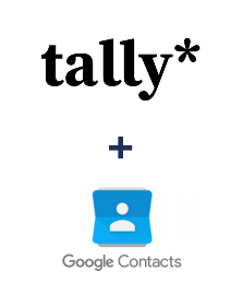 Integration of Tally and Google Contacts