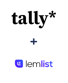 Integration of Tally and Lemlist
